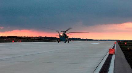 На авиабазе Кореновск строители передали военным обновлённую инфраструктуру аэродрома