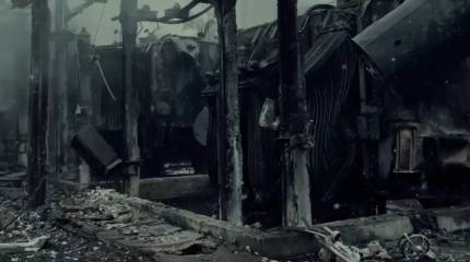 Противник показал кадры разрушенной электроподстанции в Одесской области