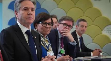 Блинкен пообещал в Давосе Зеленскому дальнейшую поддержку США безо всякой конкретики