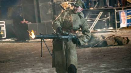 В Киеве показали, как петлюровцы подавляли восстание "красных" рабочих