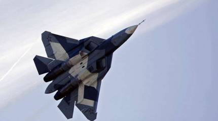 Т-50 ОКБ Сухого vs F-22 Raptor