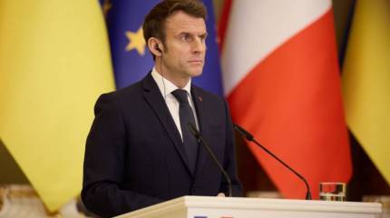 Макрон пообещал обеспечить Украину тяжёлым вооружением согласно запросам Киева