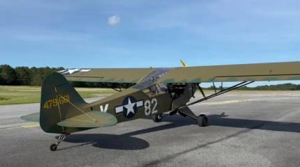 Самолеты Piper L-4 в небе Нормандии: во Франции празднуют годовщину открытия второго фронта без участия России