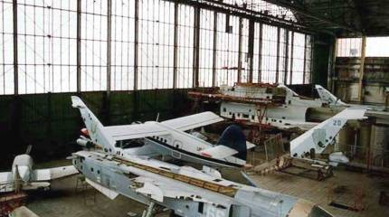 Украинский авиаремонтный завод восстановил партию бомбардировщиков Су-24