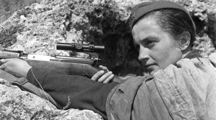 Элеонора Рузвельт и cоветский снайпер ("Smithsonian", США)