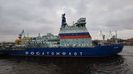Российская ледокольная группировка Севморпути расширяется, к переходу в Мурманск готовится атомный ледокол «Якутия»