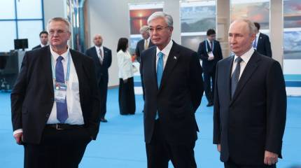 Токаев на встрече с Путиным предложил заморозить украинский конфликт