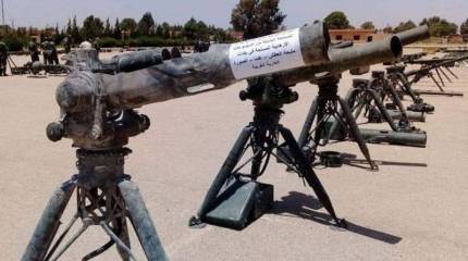 Сирийская армия захватила у боевиков ПТРК TOW