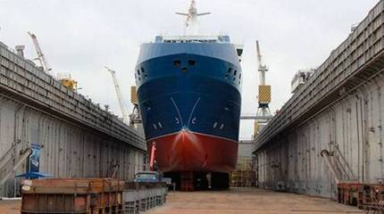В Санкт-Петербурге спущено на воду ОИС "Академик Агеев" для ГУГИ