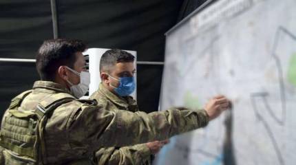 Курды заявили о применении турецкими войсками и протурецкими силами тяжёлой артиллерии в районе Айн-Иссы в Сирии