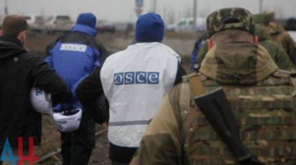 Наблюдатели ОБСЕ обстреляны неподалёку от Донецкого аэропорта
