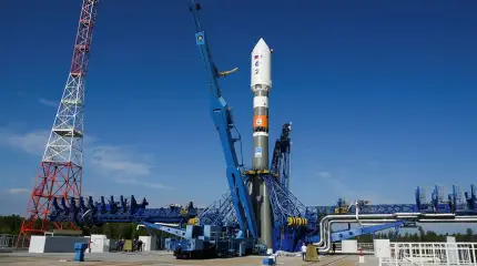 Завершена сборка «пакета» ракеты «Союз-2.1б» под запуск спутников «Аист-2Т»