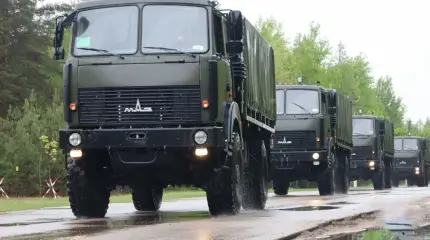 Białoruś rozpoczęła ćwiczenia w zakresie broni jądrowej.