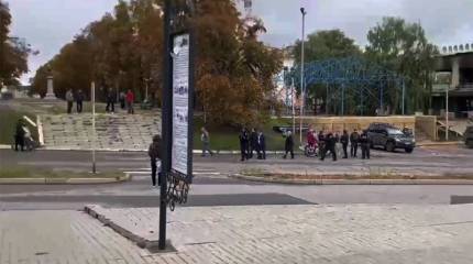 В эфиры украинских каналов не вошёл сюжет с негативной реакцией жителей Изюма на визит Зеленского