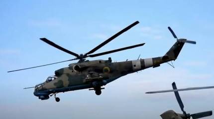 Украина получила партию ударных вертолётов советского производства Ми-24 из наличия ВС Чехии