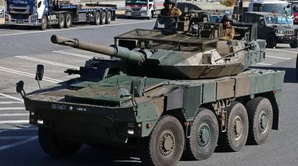 «Рабочая лошадка островов»: японская машина Type 16 получила защиту от дронов