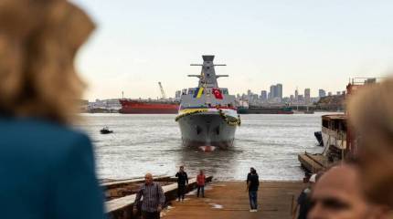 Первый корвет «гетман Иван Мазепа» для ВМС Украины спущен на воду в Турции
