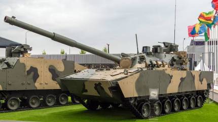 «Курганмашзавод» на основе опыта СВО оснастит противокумулятивными решетками перспективные образцы техники