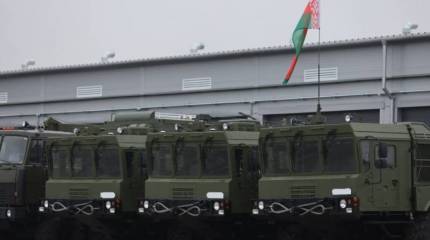 Новейшие РСЗО «Полонез-М» поступили на вооружение реактивной артиллерийской бригады ВС Республики Беларусь