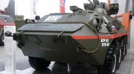 БТР-87 с противотанковым комплексом «Корнет»