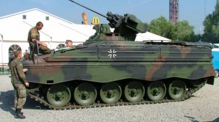В Германию прибыли первые украинские военнослужащие для обучения работе с БМП Marder