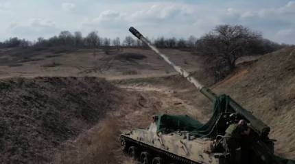 Минобороны: ВС РФ поразили колонны бронетехники ВСУ в районах Новоданиловки и Малой Токмачки на Запорожском фронте