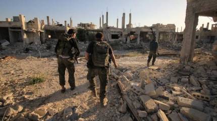 Армия Сирии празднует победу. Пригороды Дамаска освобождены от террористов