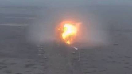 Российский спецназ ПТРК с термобарическими боеприпасами на колонне ВСУ под Угледаром отработал вариант будущего уничтожения натовских танков