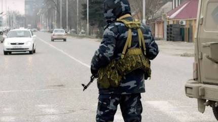 В Чечне неизвестный напал на блокпост