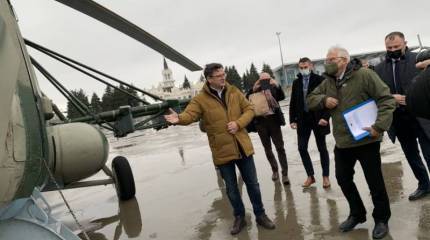 Глава европейской дипломатии Жозеп Боррель отправился на линию соприкоснования в Донбассе