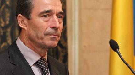 Расмуссен посоветовал Беларуси «беречься агрессии россиян»