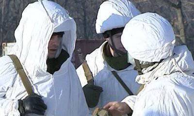 Учения морской пехоты: на морозе и под наблюдением блогеров