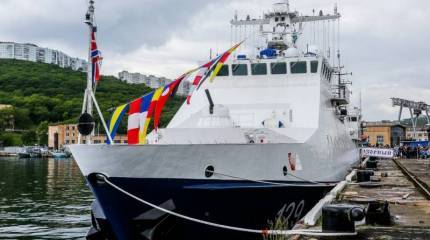 Береговая охрана РФ пополнилась новым сторожевым кораблем