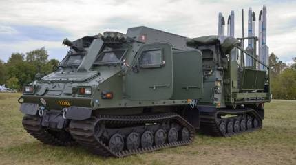 Германия поставила Украине два зенитных ракетных комплекса малой дальности IRIS-T SLS