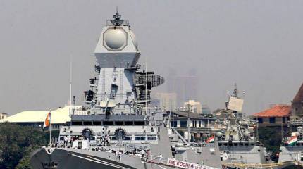 В состав ВМС Индии вошел второй эсминец класса «Калькутта»