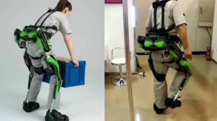Экзоскелет от «Kawasaki»