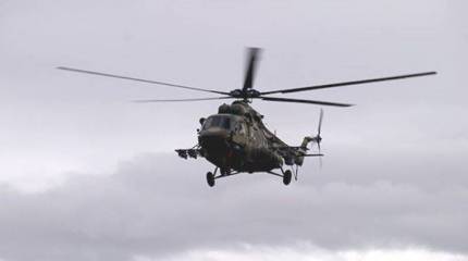 Вертолёт Ми-8 российских войск в районе Клинцов был поражён ракетой