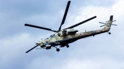 Российские вертолёты адаптируют под применение фугасных бомб