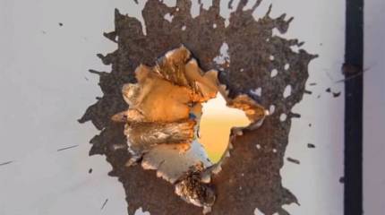 В США прошли испытания корабельной электромагнитной пушки