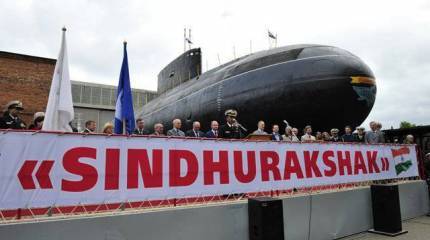 Подлодка ВМС Индии российского производства затонула в Мумбаи