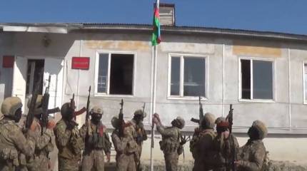 Армянская сторона потеряла ещё один город в зоне конфликта, президент Саркисян назвал условие признания Арцаха