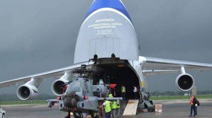 В Индию доставлены первые четыре вертолёта AH-64E Apache