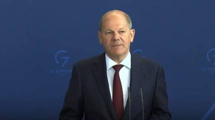 Шольц: Возглавляемое мною правительство распалось из-за украинского вопроса