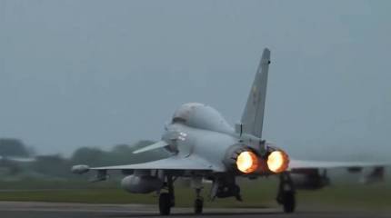 Британия перебрасывает самолёты Typhoon и 150 военнослужащих в литовский Шяуляй