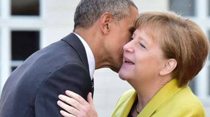 Обама в Германии заявил, что санкции с РФ будут сниматься, если Россия "выполнит минские соглашения"