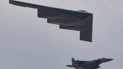 Бомбардировщик В-2 ВВС США протестировали с новой ядерной бомбой
