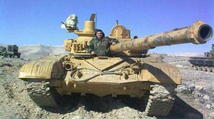 Т-72 спас экипаж, приняв на себя удар TOW-2