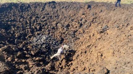 Мощный взрыв прогремел в районе военного аэродрома в Приморско-Ахтарске Краснодарского края