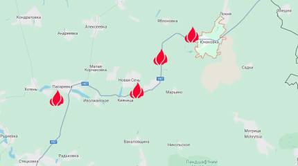 Российская бомбардировочная авиация обнуляет резервы противника, прибывающие к северной линии обороны Сум