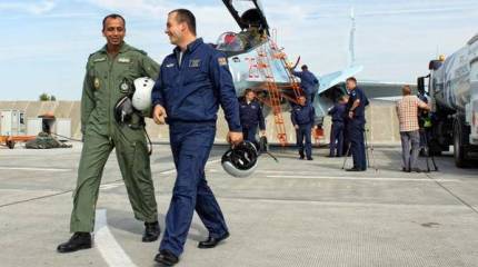 Завершился индийский этап совместных учений "Авиаиндра-2014"